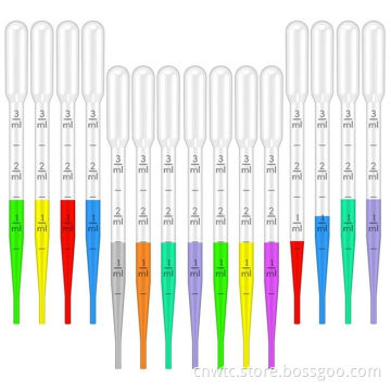 Affordable Sterile Disposable 3ml Dropper Plastic Pasteur Pipettes for Safe Transfer of Paste